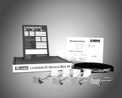 L00 Airfil =freibleibenderlagervorrat SB / PK Preisgruppe Service-Box - Montagesatz für Panelfilter.