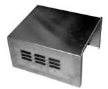 KBT / KBR Küchenabluftbox. Gehäuse aus verzinktem Stahlblech, schallisoliert mit 0 Steinwolle. Motor getrennt vom Luftstrom. Fördermitteltemperatur bis 0 C.
