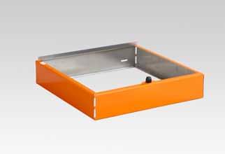 Höhe 100 mm Farbe orange Gewicht 450 gr Artikel/Bestell-Nummer 748 0010 Bauder Kontrollschacht ALU 400 Bauder