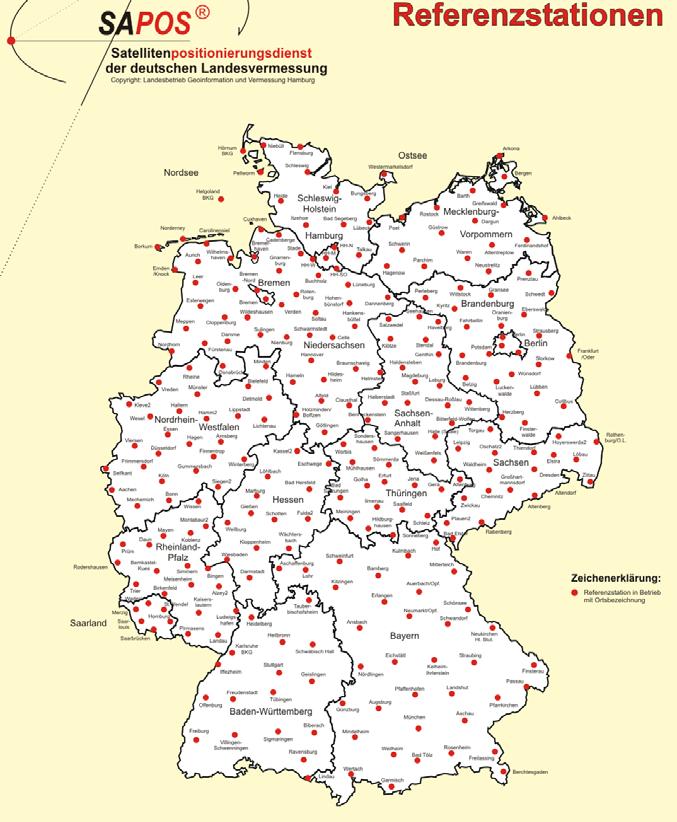Realisierung von ETRS89 in Deutschland II Realisierung über Positionierungsdienste Satellitenpositionierungsdienst der deutschen