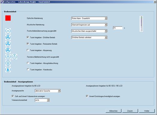 X X testregistrierung Konfigurations-Software Serie Bedieneinheit Alarme Diagramm Für Inbetriebnahme und Diagnose der Serie EASYLAB, FSE