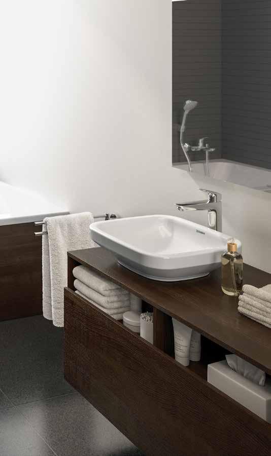 12 Privatbad: Waschtisch Vielseitig und beeindruckend Waschtischlösungen für Privatbäder Durch verschiedene Waschbeckentypen eröffnen sich neue Möglichkeiten in der Badgestaltung.