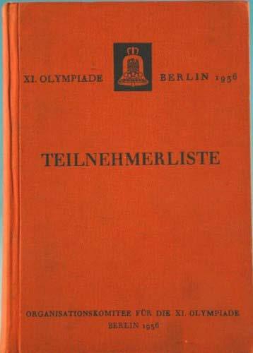 Reichssportverlag Berlin. Hier werden auf 176 Seiten allerdings nicht nur deutsche Teilnehmer vorgestellt.
