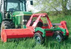 für den Einsatz vor dem Traktor Reifendurchmesser: 580 mm schwenkbare Räder Kverneland FRO: Ihre Vorteile Für Traktoren bis 140 PS