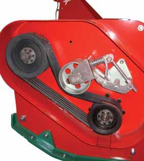 Rotor Die Basis des Rotors bildet eine starke 245x10 mm Rotorwelle. Standard mit Universal- und Hammerschlegeln.