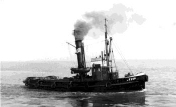 vessel ss. Axel near lightship Elbe 2. The wreck was salvaged but demolished. 32. ss. ENAK (2) (1912 1930) (1938 1939) 1912: built by Janssen & Schmilinsky, Hamburg (yn.526). 180 grt. Dim.