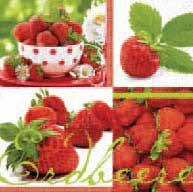 339,- 60016 2,5 kg - gewachst, 3-farbig Frische Erdbeeren