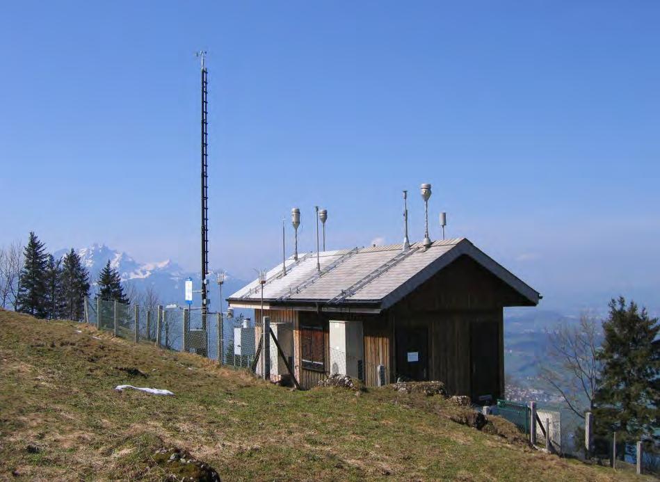 Die Station liegt 6 m über dem Vierwaldstättersee und ist ca. 12 km von Luzern und Zug entfernt.