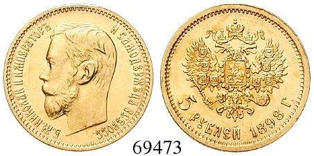 Gold. 5,99 g fein. Friedb.163; Bitkin 17; Schl.128. kl. Rdf., ss 1.