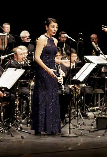 Im Rahmen des Konzertes wurde von Rössing für ihr langjähriges Engagement mit der DRK-Ehrenmedaille in Gold für besondere