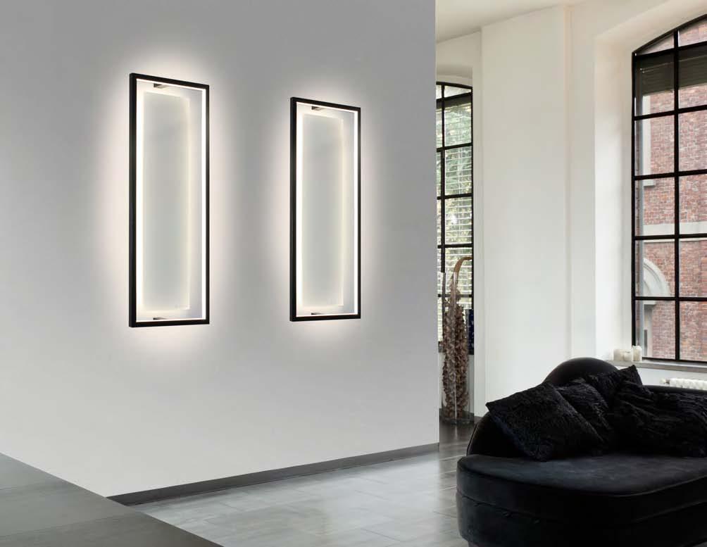 33 Die minimalistischen Wandleuchten Cinier UNIS LT unterstreichen mit ihren klaren Linien das zeitlose Interieur.