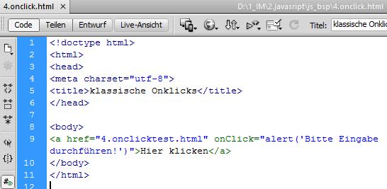 ')">text</a> Vom Prinzip her wunderbar Browser, die JavaScript unterstützen, führen den Code aus, folgen danach aber dem Link.