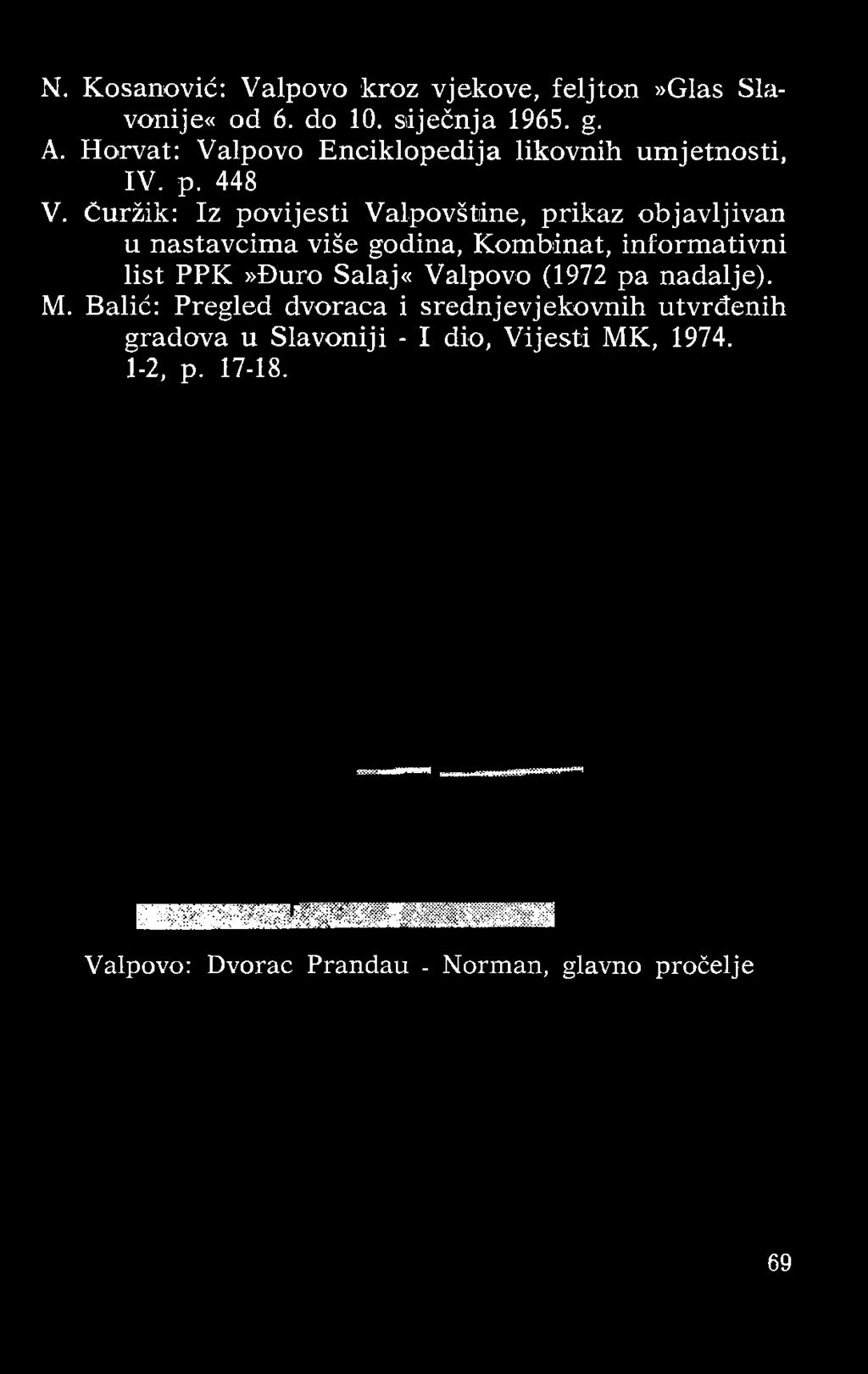Kom binat, inform ativni list P P K»Đ uro S alaj«v alpovo (1972 pa nadalje). M.