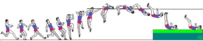 B. Dreisprung Den ersten Sprung bezeichnet man als Hop. Es folgt ein kurzer Bodenkontakt und der so genannte Step.