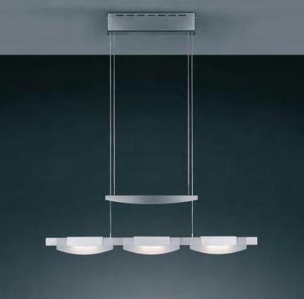 adjustable incl. lamps and electronic transformer 6 x QT9, max.