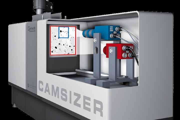 Das patentierte Messprinzip Von 2 µm bis 3 mm mit einer Messung: genau schnell zuverlässig Das innovative Messsystem des CAMSIZER P4 nutzt das Prinzip der dynamischen Bildanalyse.