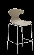 3. Esstisch*, Stahlgestell anthrazit matt lackiert, Tischplatte Laminat zementfarben mit 3 Einlegeplatten à 50 cm, BHT ca.