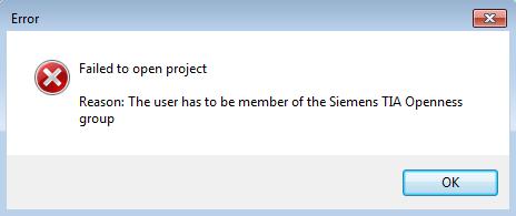 Siemens AG 2017 All rights reserved 3 TIA Mögliche Fehlermeldung Wenn Sie die nachfolgende Fehlermeldung erhalten, dann ist der aktuell am Projektierungs-PC angemeldete "Benutzer", nicht der Gruppe