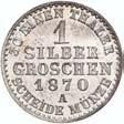 1835-1880. Silbergroschen 1870 A.