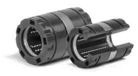 Linear-Kugellager mit Fluchtungsfehlerausgleich Hohe Tragzahl, geschlossen und offen SSEM Linear ball bearing with self-alignment High load capacity, closed and open type Type Ød ØD L L1 L2 W ( o ) G
