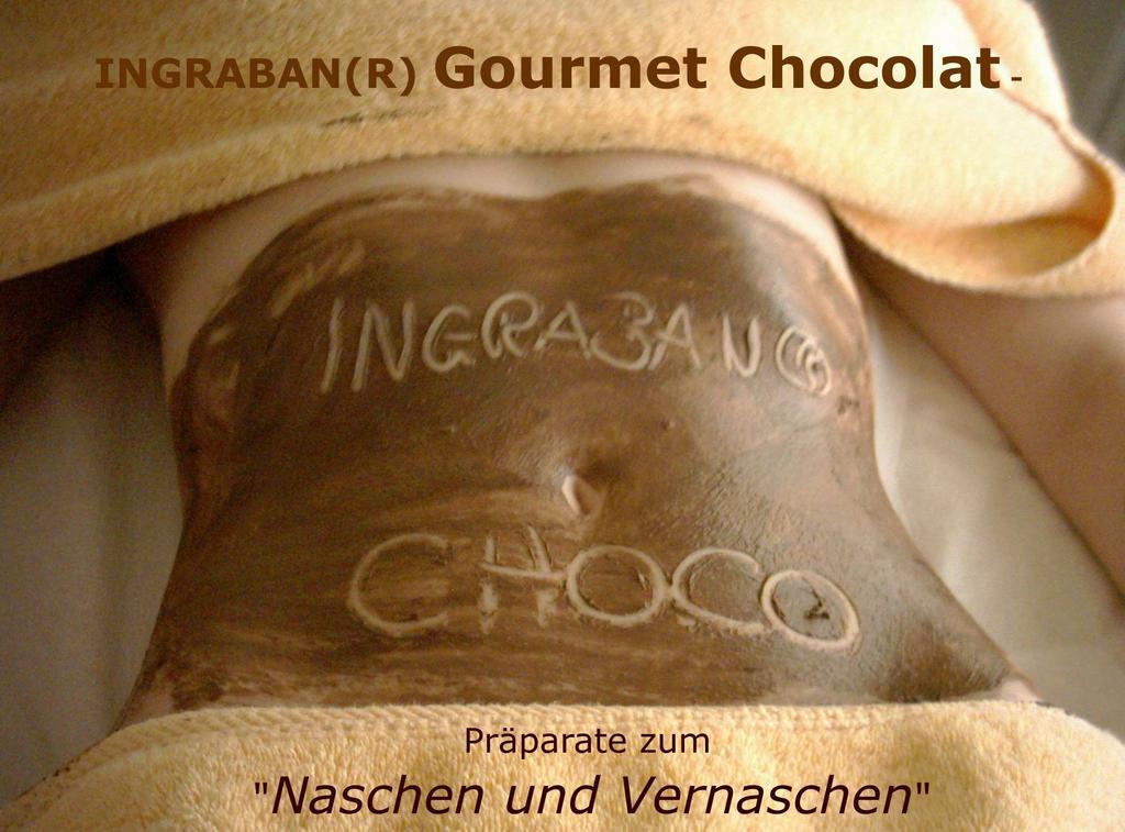 INGRABAN Gourmet Chocolat -Präparate So pflegt Schokolade Ihre Haut Die Schokolade enthält Kalzium, Kalium, Magnesium und Vitamin B Komplex.