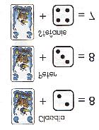 Wert ihrer ausgespielten Karte hinzu. Wer die höchste Summe erzielt, gewinnt das Duell und damit auch die gesamte Beute. Gelangen mehrere Spieler zum selben Ergebnis, dann wiederholen sie ihr Duell.