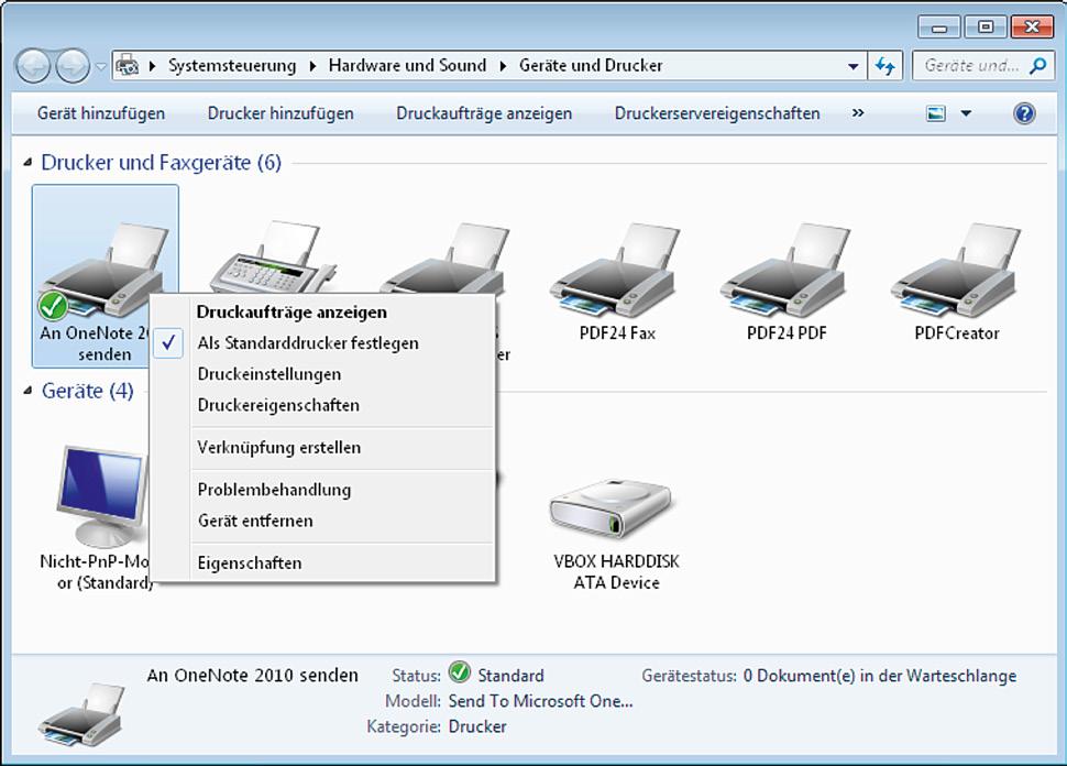 Als nächstes klicken Sie bitte mit einem Rechtsklick auf Ihren