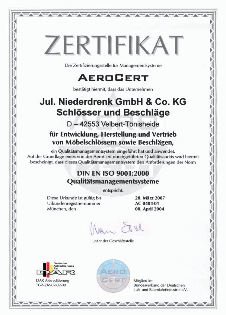Jul. Niederdrenk GmbH & Co.