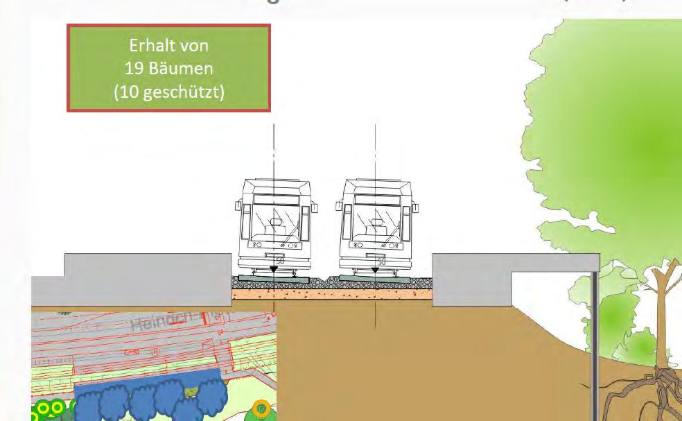 Der Senator für Umwelt, Bau und Verkehr Verlängerung der Straßenbahnlinie 1 nach Mittelshuchting und der Straßenbahnlinie