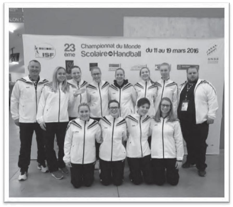 ermitteln die besten Schulmannschaften der Länder den "Schul- Weltmeister". Gastgeber für die Schulweltmeisterschaft im Handball war in diesem Jahr die französische Stadt Rouen (Normandie).