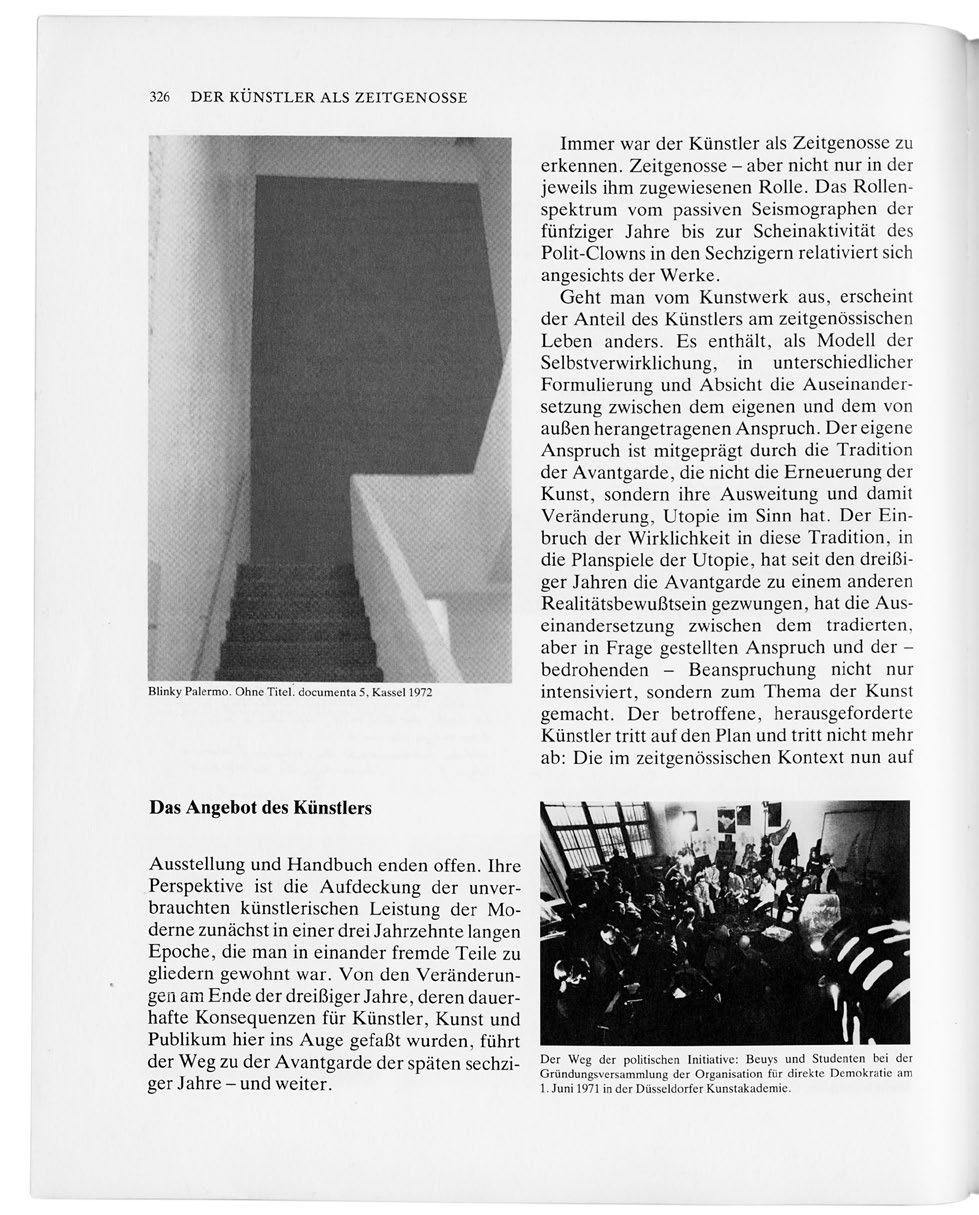 64 Die un verbrauchte Moderne Laszlo Glozer, von 1985 bis 2003 Professor für Geschichte der Moderne an der HFBK Hamburg,