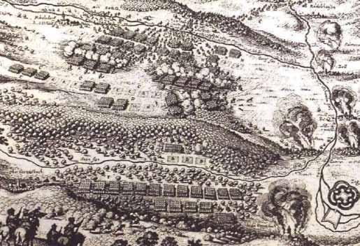 44 45 Die Schlacht am Riebelsdorfer Berg Im Dreißigjährigen Krieg wurde die Schwalm von den kaiserlichen Truppen mehrfach heimgesucht und gebrandschatzt.