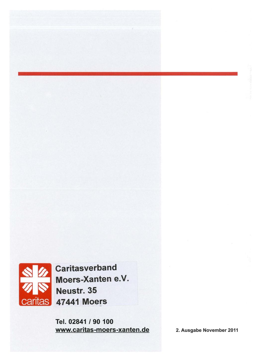 Caritasverband Moers-Xanten e.v. Neustr. 35 47441 Moers Tel.