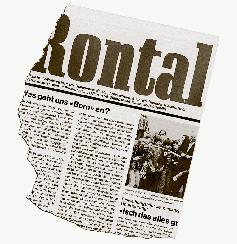 Januar 1985 also vor 25 Jahren galt auch für das Rontal der Slogan: «Cargo Domizil eine runde Sache!».