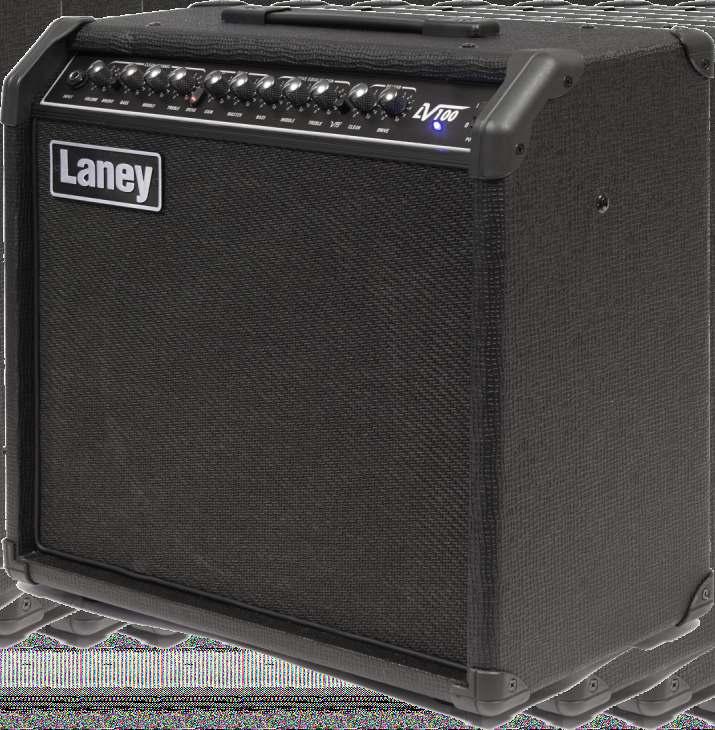 The LV is a W open back two channel guitar combo loaded with a Custom Designed loudspeaker.