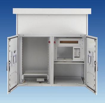Gehäuse anreihbar Doppelwandsystem mit Hinterlüftung optimale Klimatisierung ➀ ➄ Der geschlossene asisschrank ist mit einer doppelwandigen Tür ausgestattet.