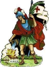 Wissen Sie warum die Feuerwehr Florian heißt? Nein? Dann,. Lesen Sie hier! Der Heilige St. Florian ist der Schutzpatron der Feuerwehr.