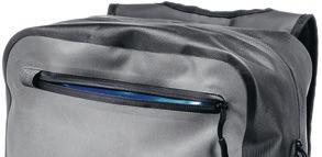 zippered main compartment internal back pocket for laptop padded bottom Crafted from durable,