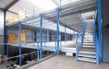 Mehrstöckige Anlagen Mit den bis zu 7,5 m langen Profilen ist die Konstruktion von Regalanlagen bis zu 3 Stockwerken mit Treppen auf Mass des Kunden möglich. Wir planen und montieren gerne für Sie.