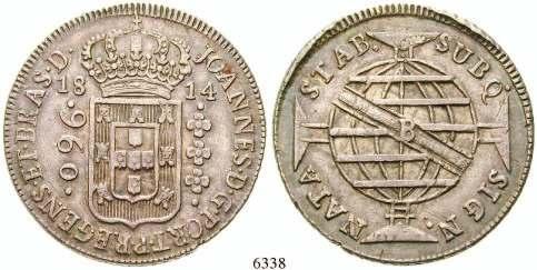 überprägt auf Mexiko, 8 Reales Carolus IV. KM 326.1. f.vz 6344 960 Reis 1820, R.