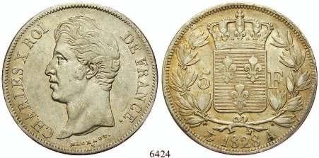 vz 140,- 6425 5 Francs 1828, M.