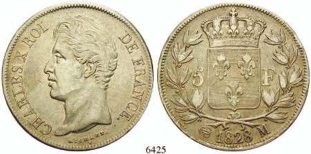 vz 160,- 6420 5 Francs 1827, L.