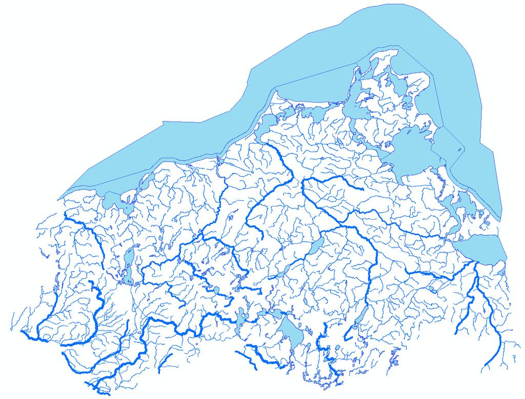 Unterste Planungsebene der WRRL Wasserkörper - Fließgewässer -