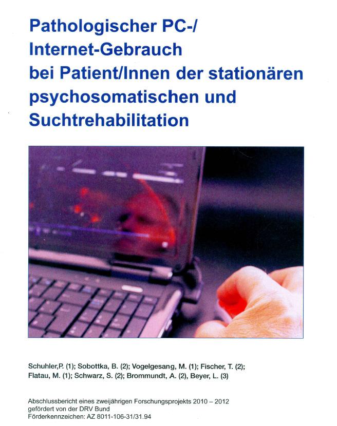 Forschungsprojekt 2010-11 Projektkliniken: AHG Klinik Münchwies AHG