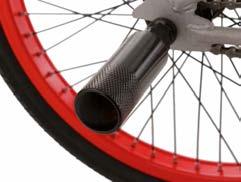 BMX-BIKES TWENTYINCH 20 FREESTYLE-BMX SILBER-FEUERROT» Aluminium-Ahead-» 25 x