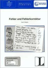 Basislektüre Kleppin, Karin. Fehler und Fehlerkorrektur. Berlin et al.: Langenscheidt, 1997. (= Fernstudieneinheit 19) Schweckendieck, Jürgen.