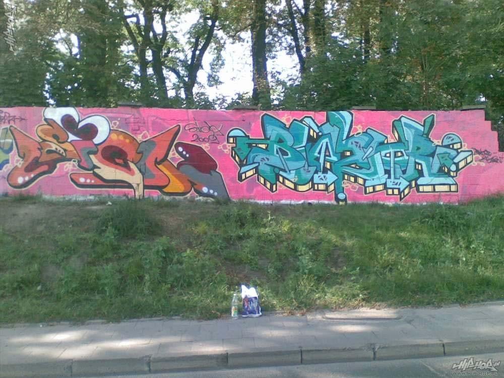 9: Graffito in