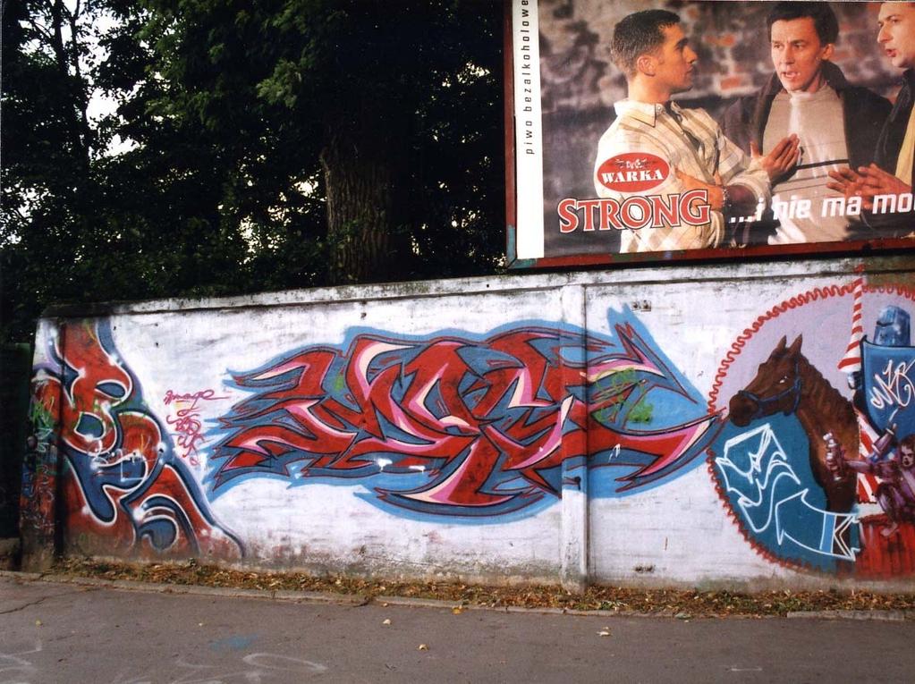 Abb. 9: Graffito in Bialystok/ Ostpolen; aufgenommen 2006 2.2.3.