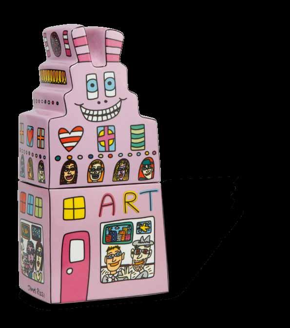 Neu New Art in the City Dose / Porzellan Box / Porcelain Boîte /