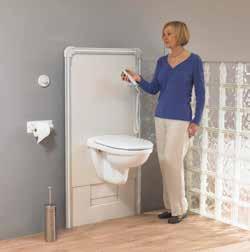 Ihres alten WCs montieren aber auch an jede andere Wand, bzw. in ein bestehendes Vorwandmontagesystem integrieren.